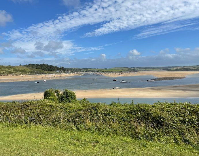 View over the estuary