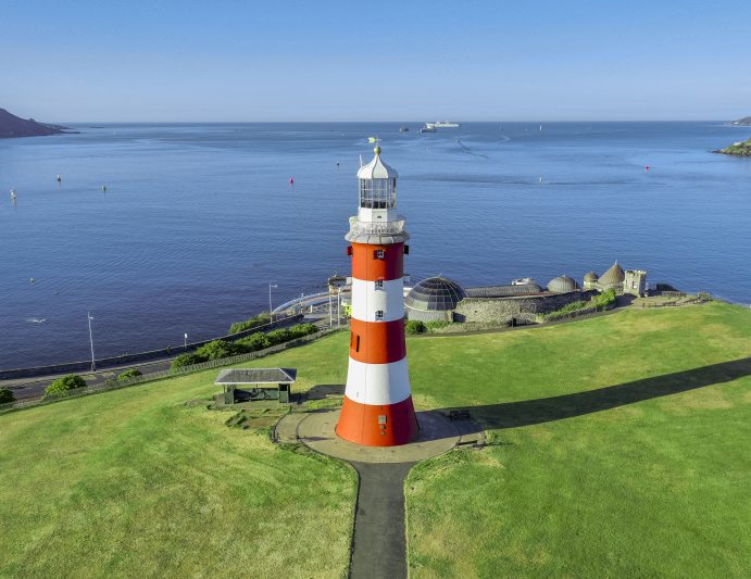 Smeatons Tower on Plymouth Hoe